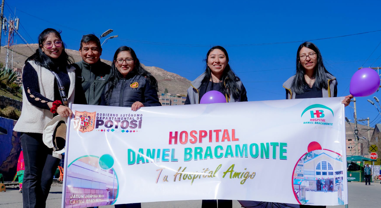 HOSPITAL DANIEL BRACAMONTE PARTICIPA EN CAMPAÑA DE PREVENCIÓN DE LA VIOLENCIA